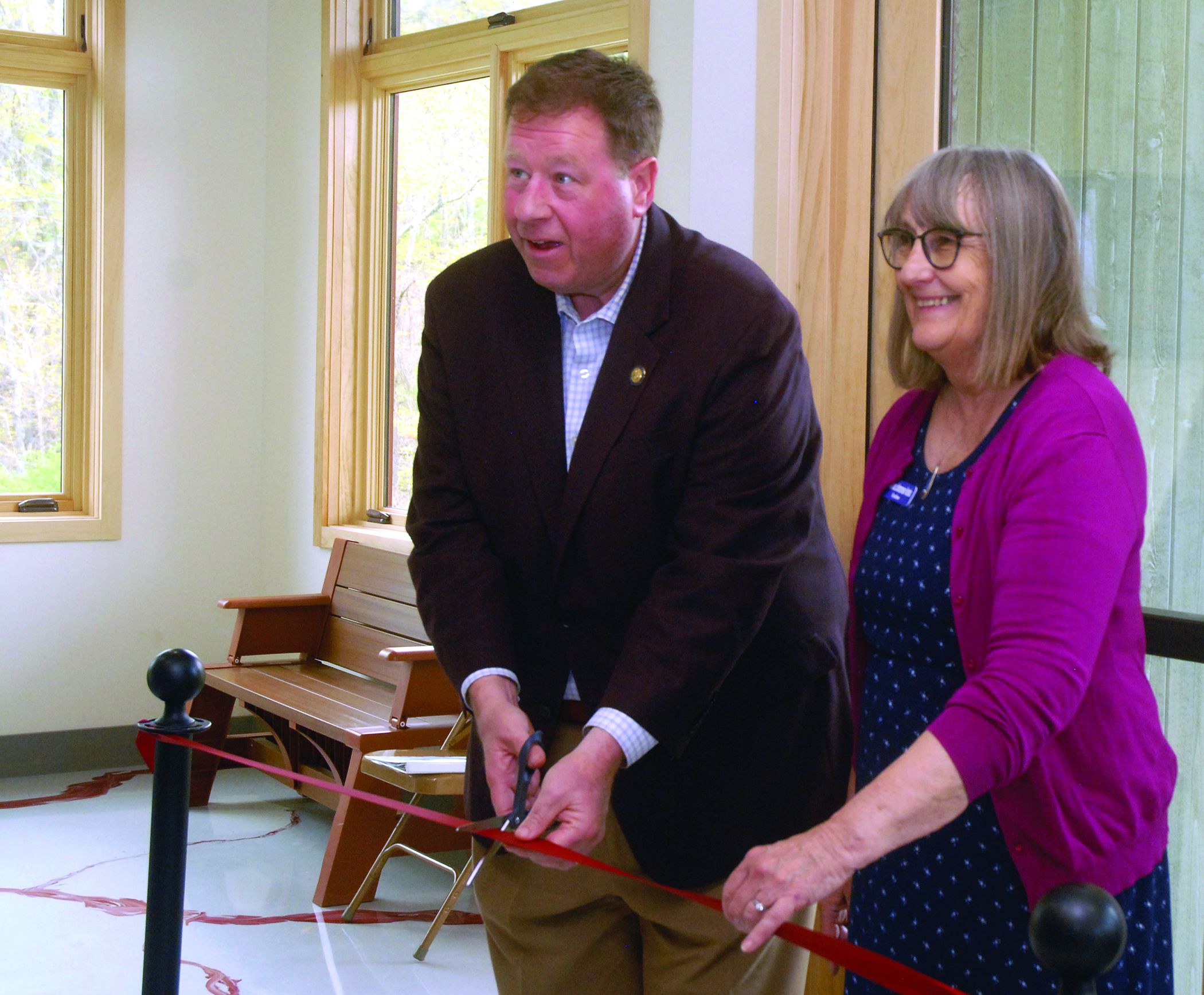 Thanks to Nick, Iroquois Museum cuts ribbon on Education Room