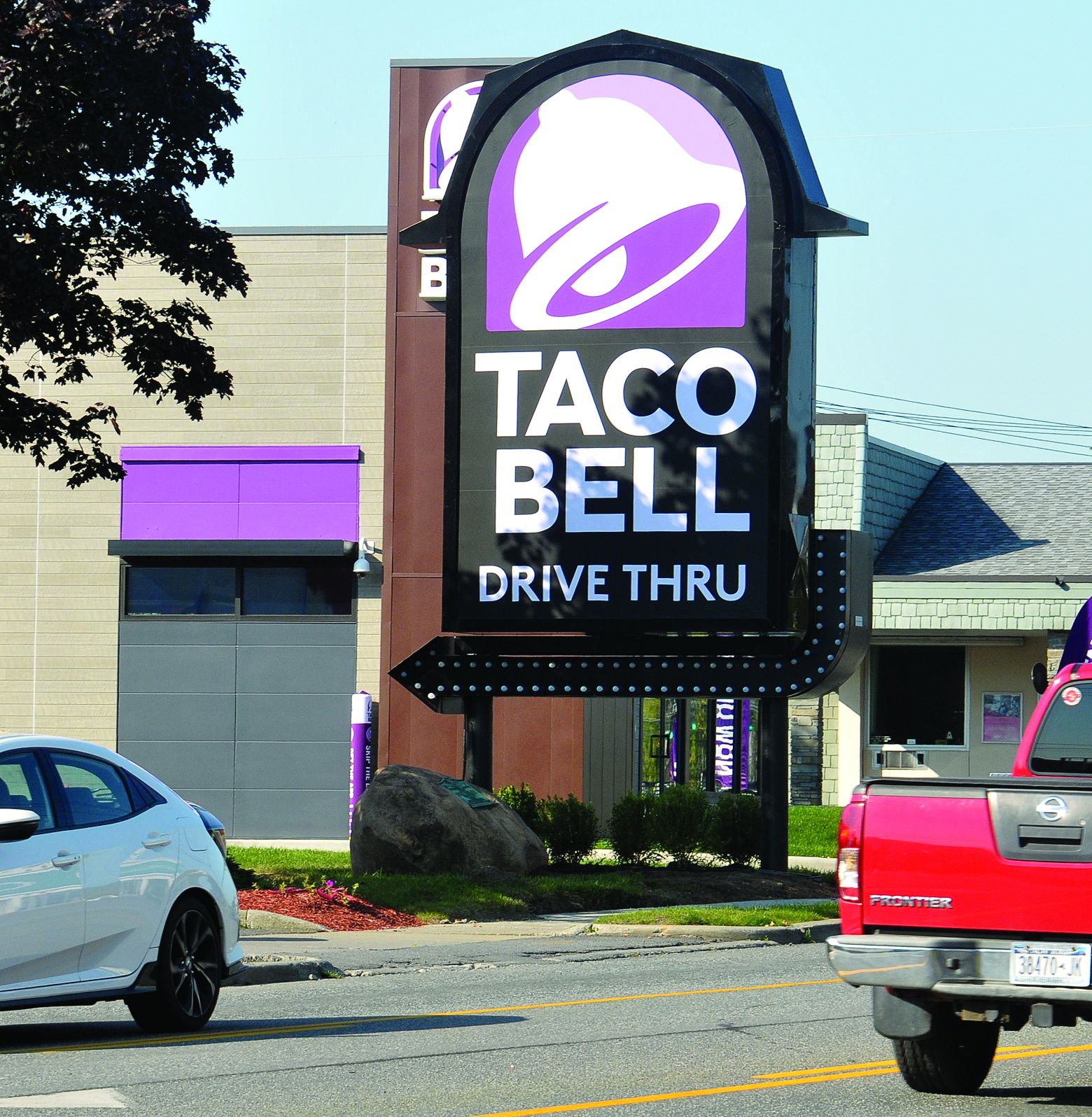 Too big? Taco Bell sign