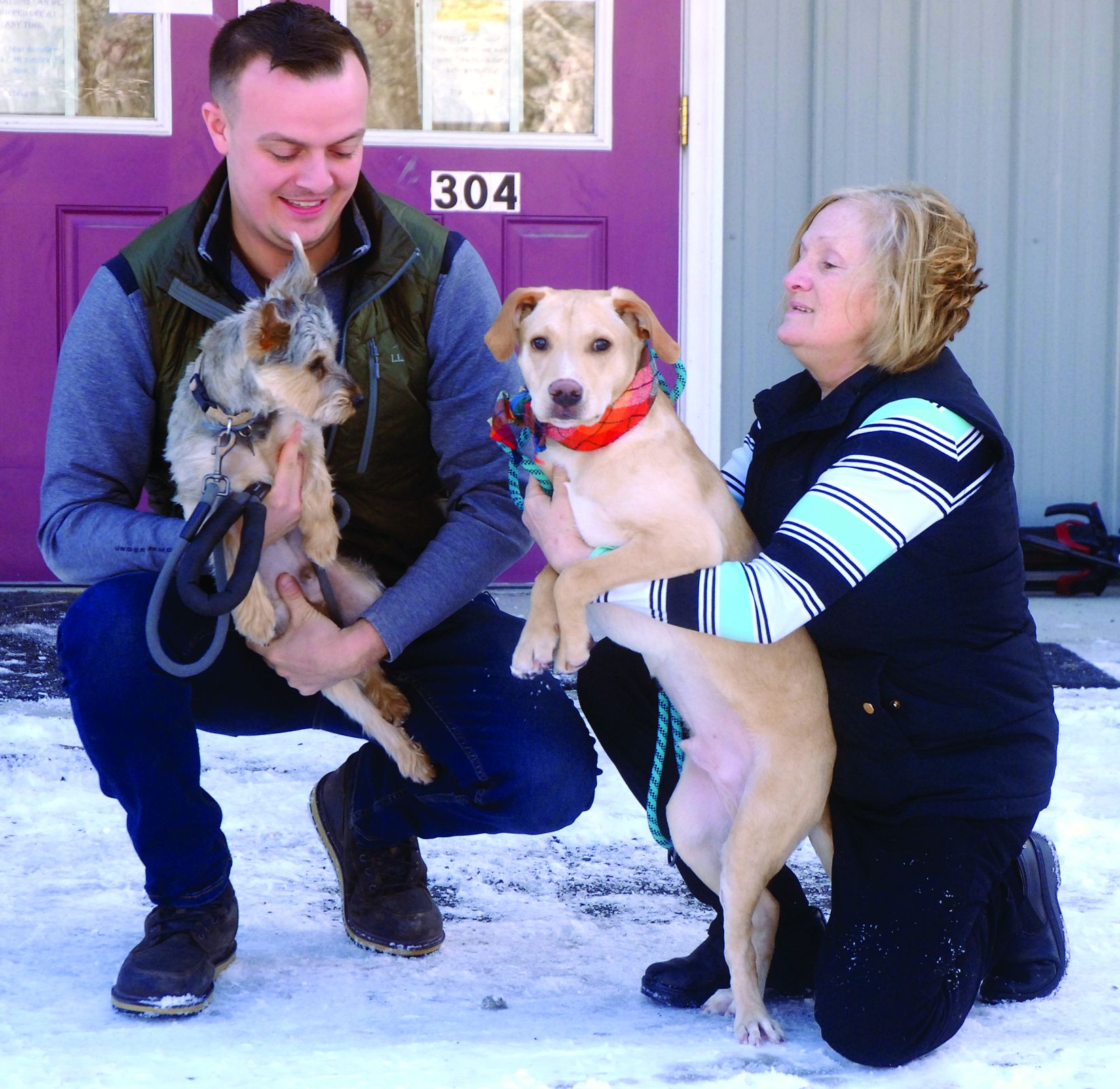 Crash survivors Whiskey and Jack meet up for Shelter reunion